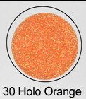 Lo más color especial de vinilo de transferencia de calor de brillo para camiseta, transferencia de calor en prendas de vestir: Holo Orange