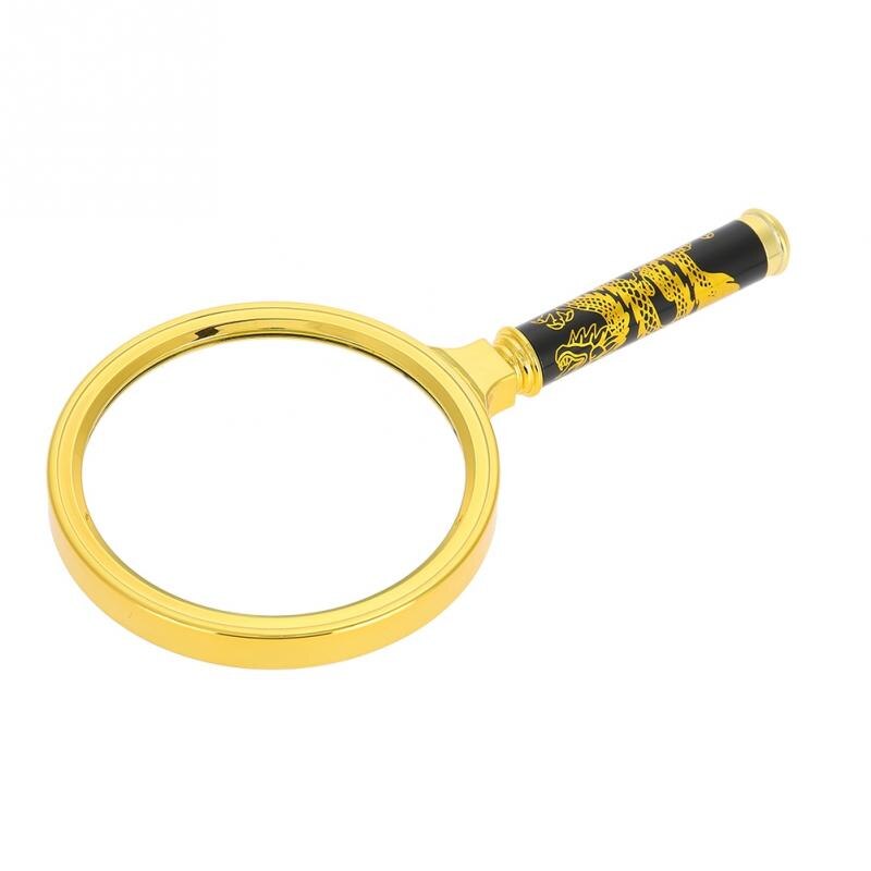 5X Magnifier Handheld Portable Loupe with Detachable Handle for Reading Jewelry Checking