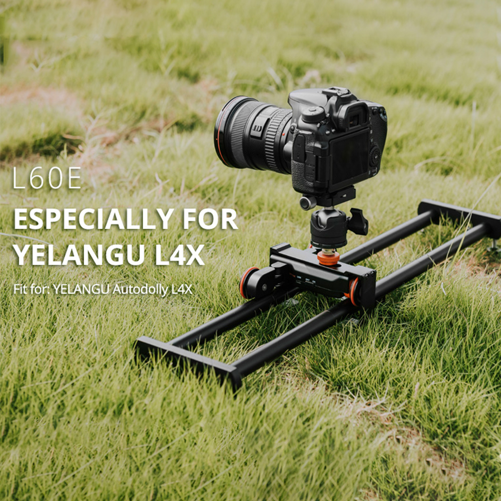 Camera Slider Stabilizer Rail Slr Camera Telefoon Slider Video-opname Elektrische Track Glijdende Rail Voor Yelangu L60E