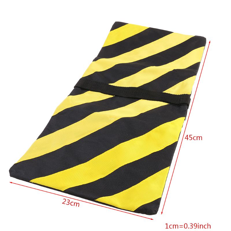 Dual Zipper Balance Sandbag Orange Black Stripes Photography Sand Bag for Tripod XXUC