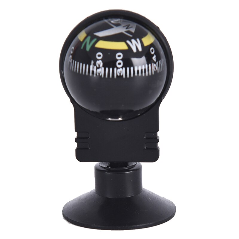 Useful Mini Flexible Navigation Compass Ball Dashboard Boat Truck Suction Pocket Compass for Outdoor Hiking Use
