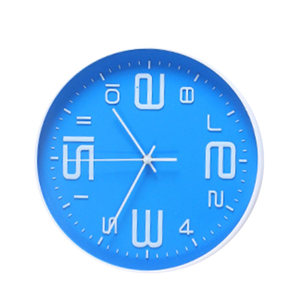 1Pc DIY Wall Clock Digital Acrylic Hanging DIY Clock for Living Room Office Without Battery (Black)