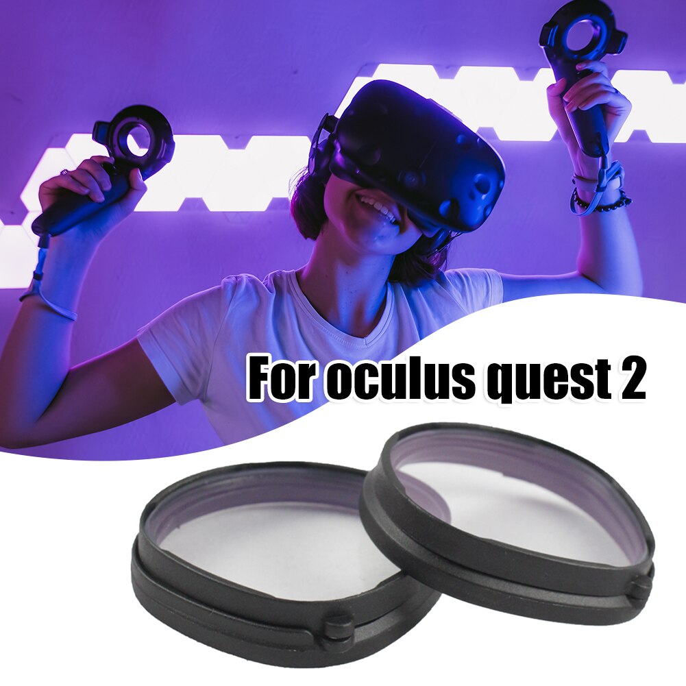 1 paar magnetische brillenfassung mit blaulichtfilter und schnellverschluss für vr-brillen der oculus quest 2 vr