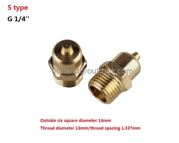 Inflatable Shaft Inflation Nozzle Pneumatic Shaft Nozzle Air Shaft Nozzle Air Expanding Shaft Valve: S type