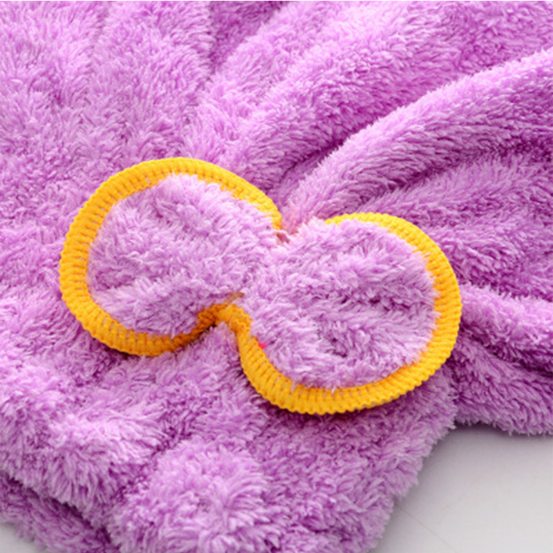 7 kleuren Microfiber Effen Snel Droog Haar Hoed Haar Tulband Vrouwen Meisjes Dames Cap Zwemmen Drogen Handdoek Hoofd Wrap Hoed