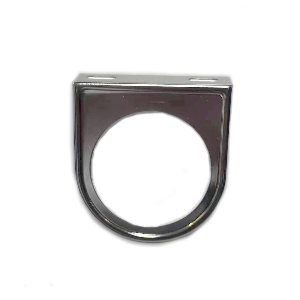 52MM Universal One/Two/Three Auto Modified Meter Cup Black, Car Gauge Holder for 2-Inch Triple /Double/ Single Hole Meter Chrome: Single  Chrome