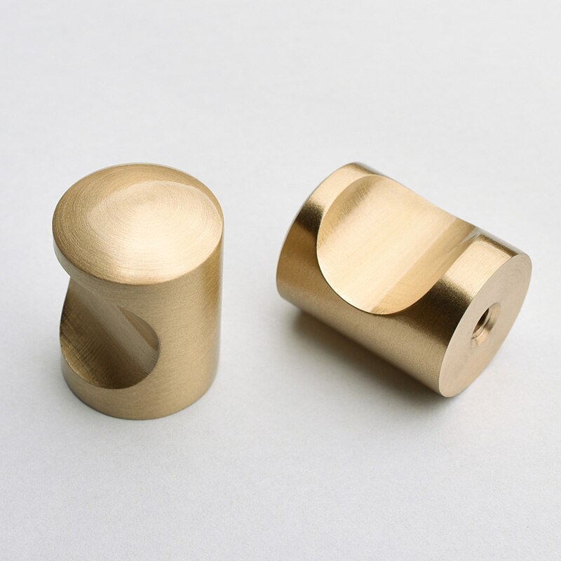 Maniglie e manopole per porte da cucina manopola per comò rotonda in ottone maniglia per cassetto maniglia per porta dell'armadio manopola per Hardware da cucina antica antica
