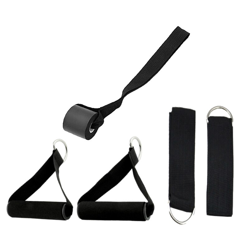 16 stk sæt trækreb elastisk gummirør modstandsbånd styrke crossfit træning yoga træning hjemme fitness sport expander