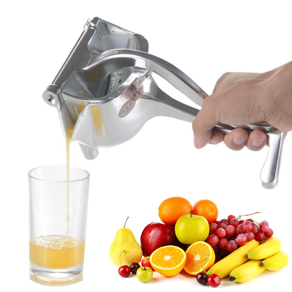 Metal Manual Juicer Alloy Fruit Hand Juicer Heavy Duty Lemon Orange Juicer Manual Fruit Press Juicer Extractor Bar Tool