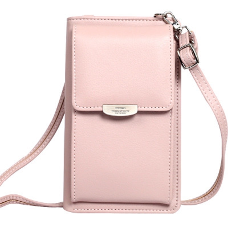Último dia 70% de desconto! Tudo-em-um crossbody saco de telefone feminino ombro mensageiro bolsa multi-função bolsa carteira saco de cartão
