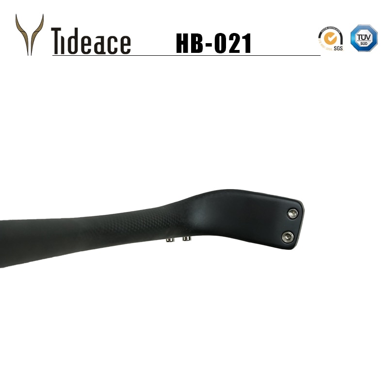 Tideace Mountainbike Stuur Carbon Mtb Geïntegreerde Platte Carbon Stuur Fiets Accessoires Stuur