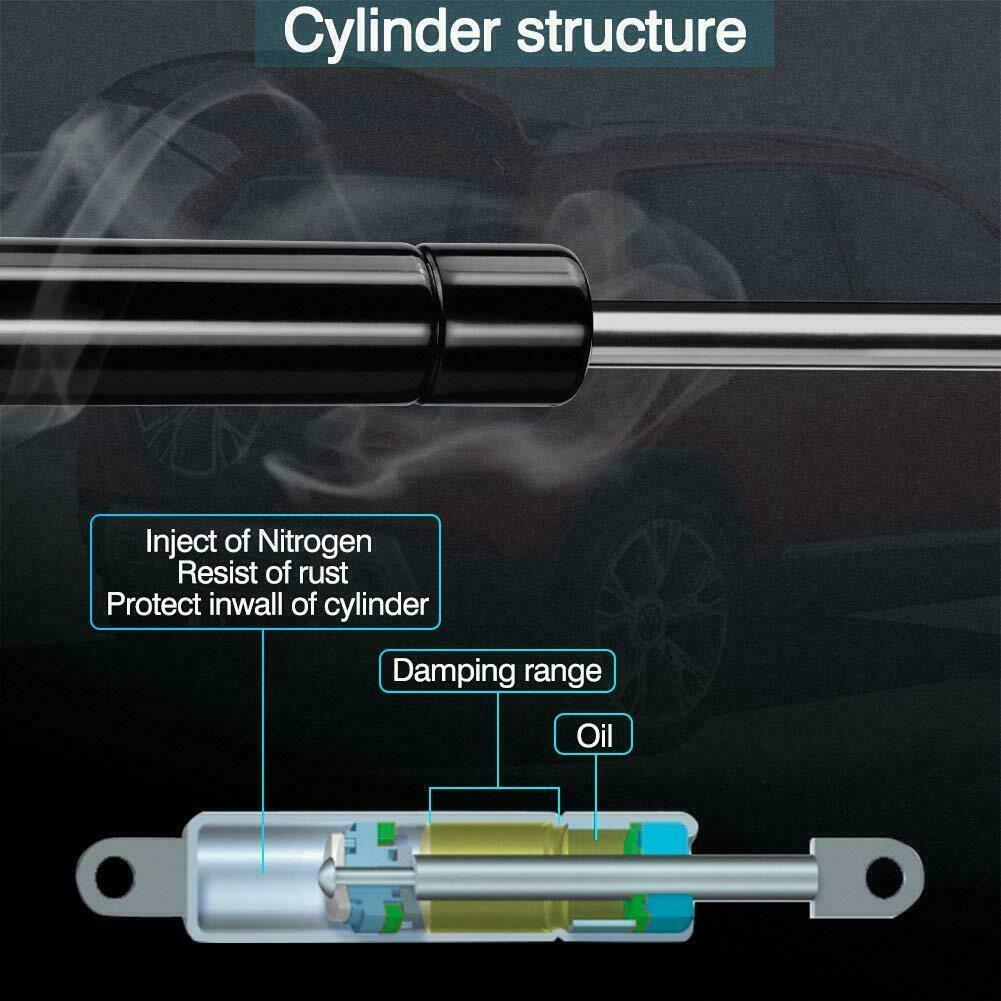 1 par løftestøtter til volvo  s60 2001 -  , volvo  s80 , volvo  v70 1999 -  , volvo  xc70 03 - 14 sg415004,4068 vår