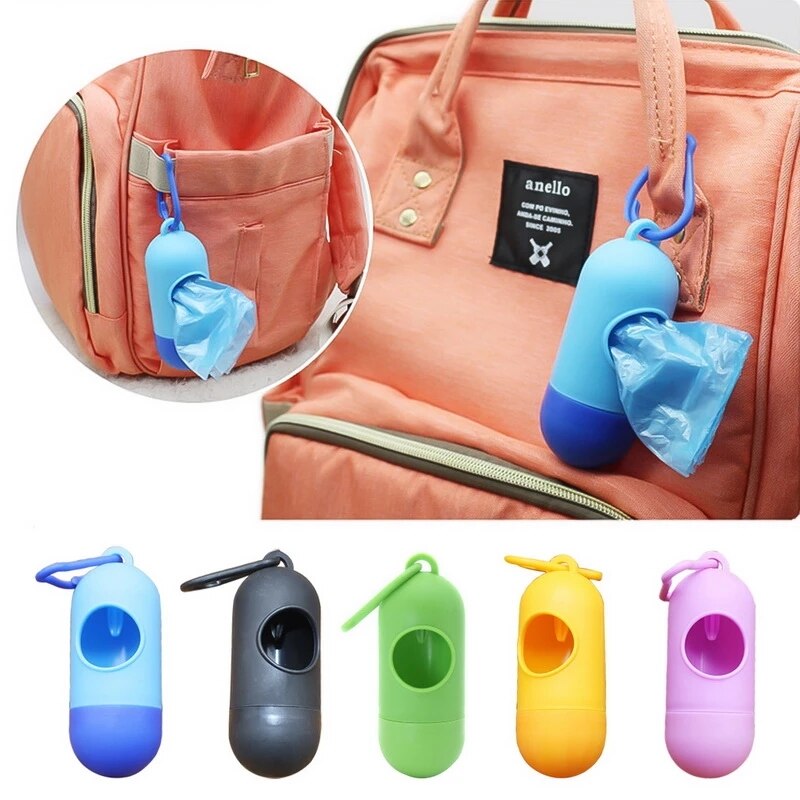 Pet Poop Bag Dispenser Garbage Rack Trash Can Dispenser Garbage Cleaning Supplies Fast