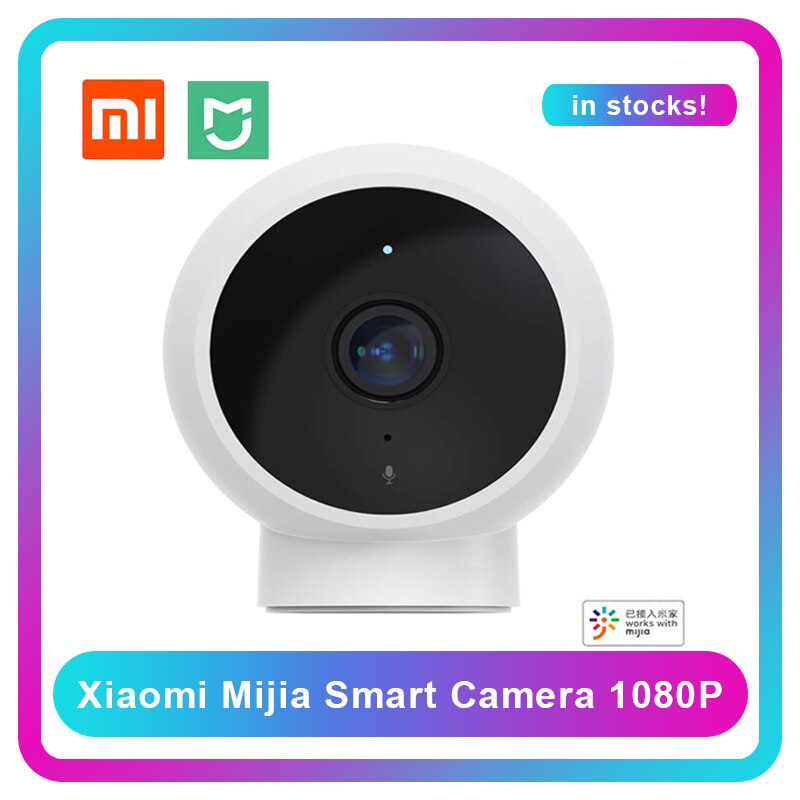 Origina Xiaomi Mijia Smart Camera Standaard IP65 Waterdicht Stofdicht 1080P Fhd 2.4G Wifi Ir Nachtzicht Outdoor Camera: Mijia Camera / UK Plug