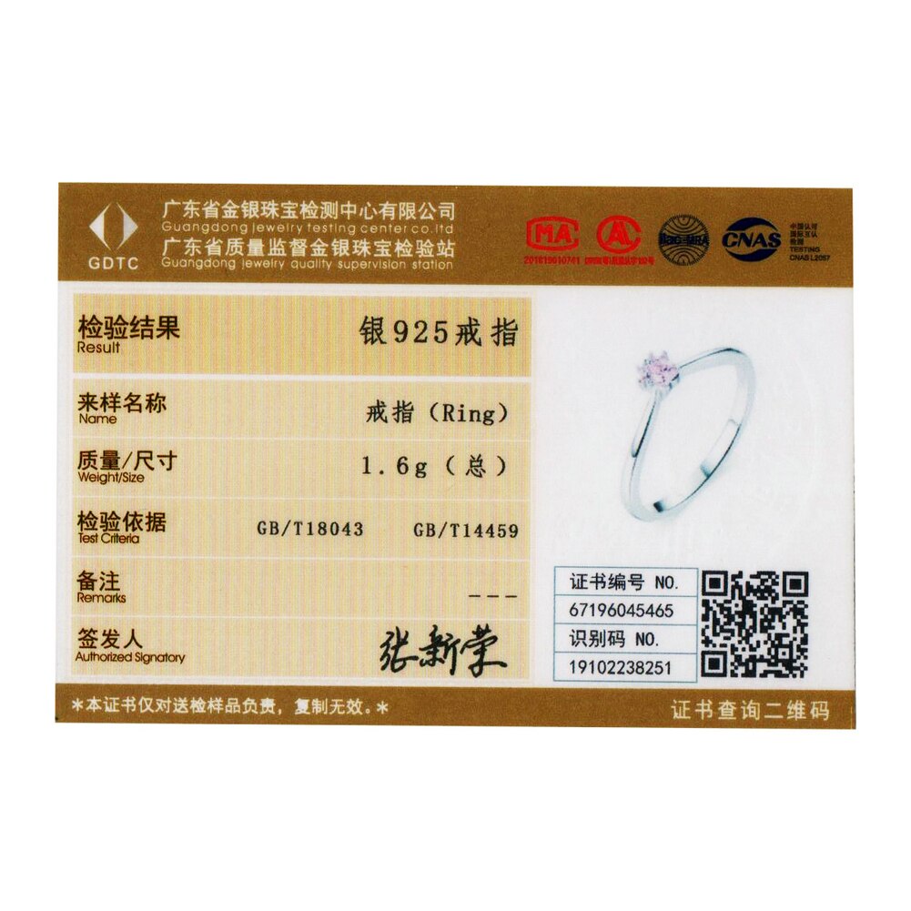 Bamoer real 100% 925 prata esterlina clássico cão pata rosa claro cz anéis de dedo para mulher prata esterlina jóias scr628