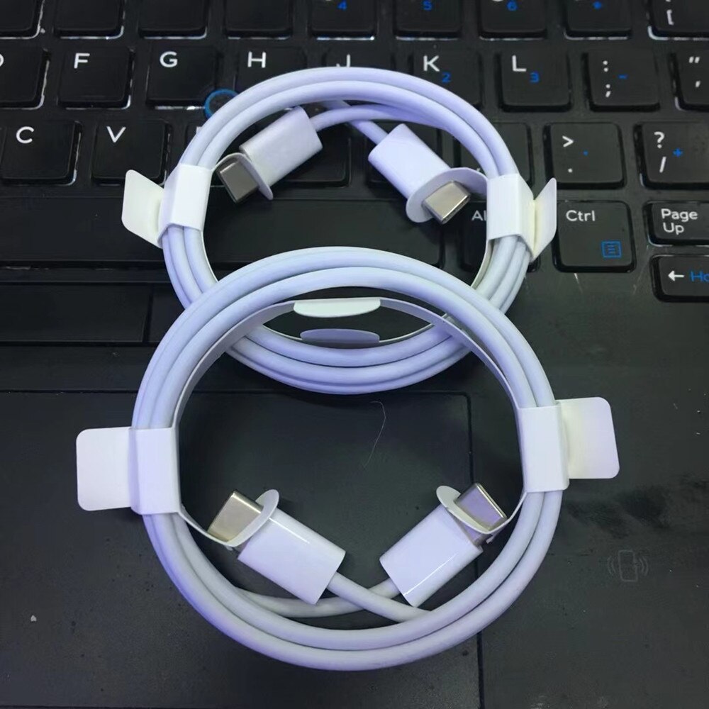10pcs/lot USB C TO USB C Fast Charging Cable for Samsung S21 S20 for macbook 1m USB C Cord