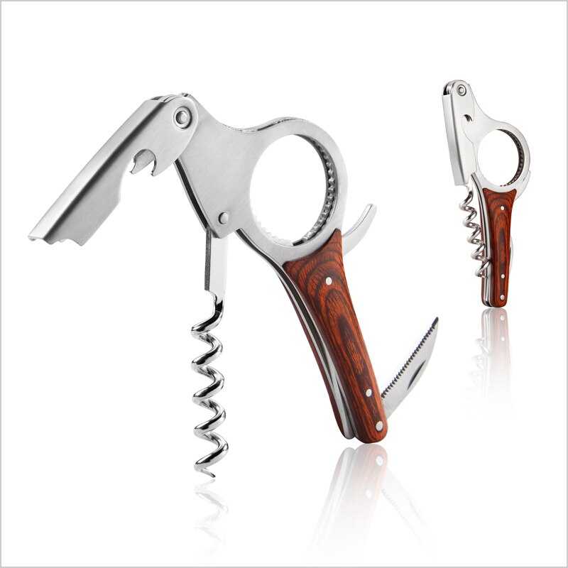 sommelier wine opener waiter's friend corkscrew wine bottle opener cork remover by forkry for: pakka wood