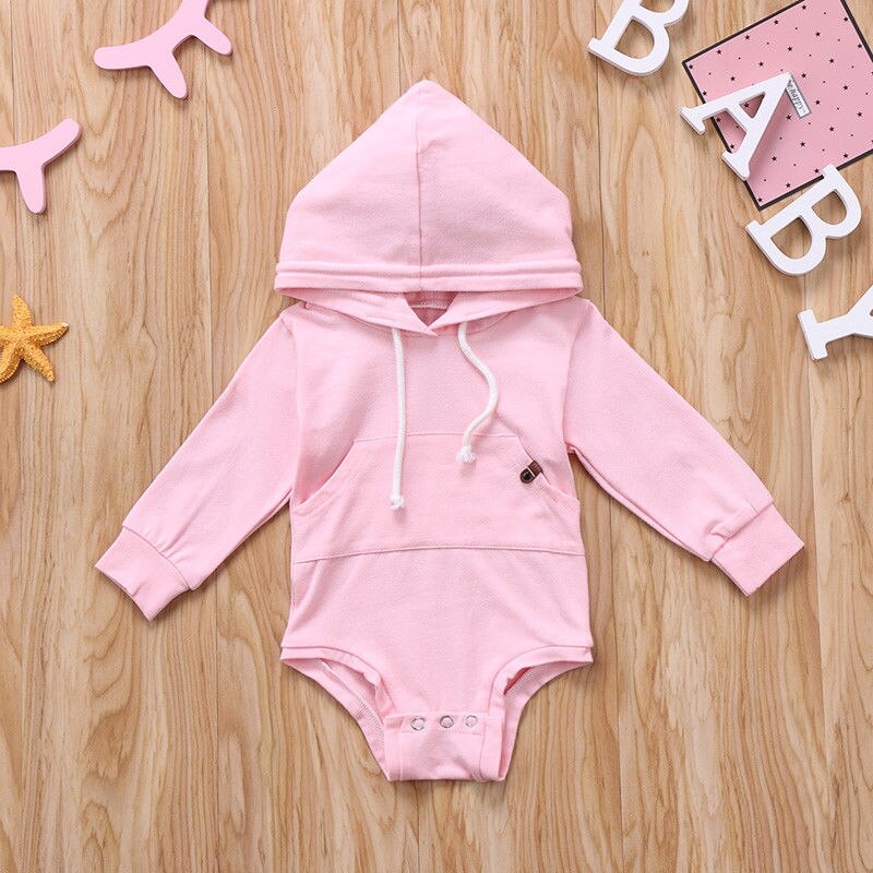 2017 marca nuovo bambino infantile Del bambino Delle Ragazze Dei Ragazzi Vestiti vestito con Cappuccio superiore A Manica Lunga Tuta Tuta Regali di Natale Vestiti Casuali