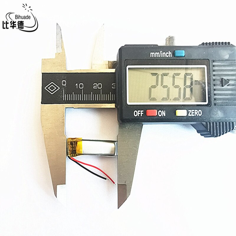 Liter-Energiebatterie 3,7 V, 50 mAh, 350725 Polymer-Lithium-Ionen-/Li-Ionen-Akku für Bluetooth, Kopfhörer-Akku der 4. Generation