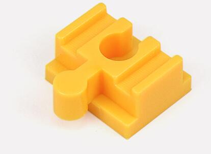 Wooden Train Tracks Adapters Accessories Building Blocks Universal Connectors fit for All Wooden Tracks Toys for Kids: Yellow