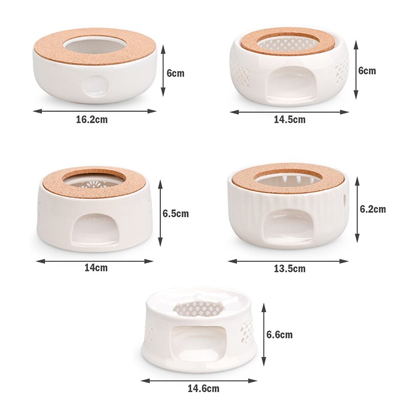 Household Bamboo Teapot Heater Warmer Base, Teapot Hot Stove