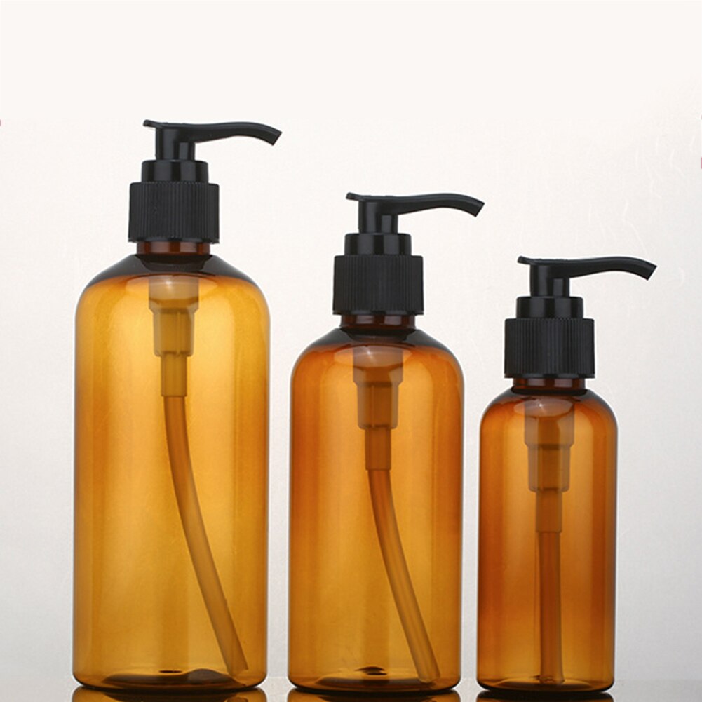 100/200/300ml kosteusemulsio suihkugeeli tyhjä täytettävä puristettu pumppupullo saippuavesigeelisaippuaa saippuaa kirkas vaahtopullo pidike annostelija
