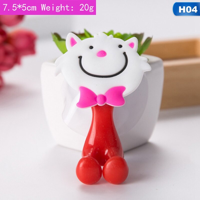 1PC Dessin Animé Porte-Brosse À Dents Mural Mignon Porte-Brosse À Dents Salle De Bain Accessoires Organisateur Pour Brosses À Dents: 4