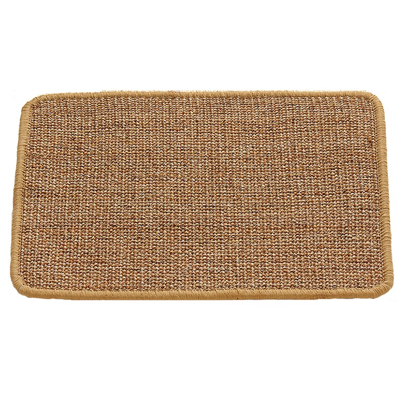 Kat kradsemåtte naturlig sisal katte kradse killing pad klatretræ stol bordmåtte møbelbeskytter måtter legetøj til kæledyr: 30 x 40cm