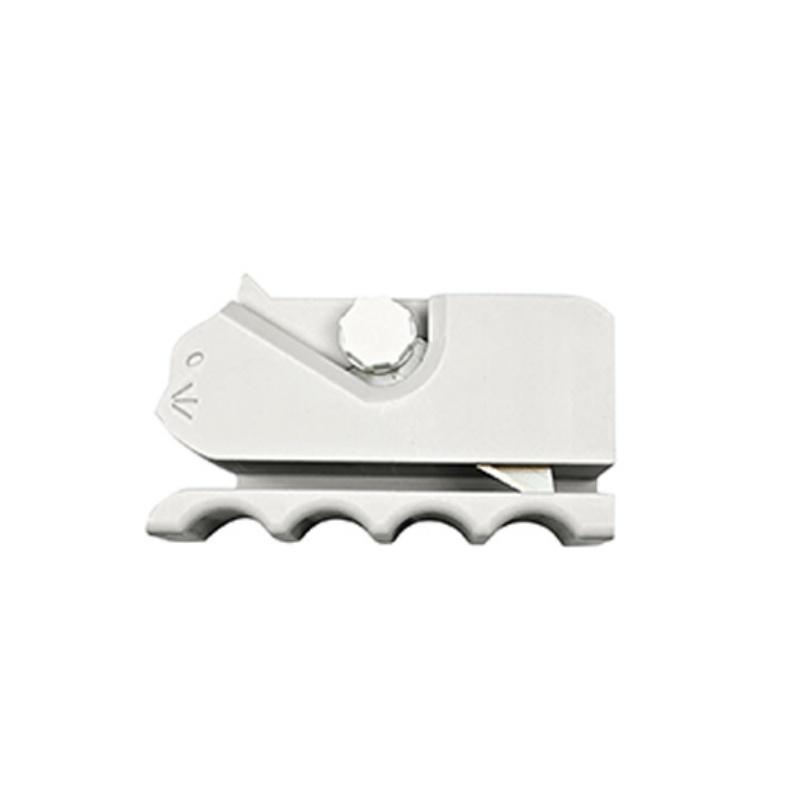 Bonita máquina cortadora de cartón para rascadores de gatos, cortador en forma de gatito impreso en 3D, herramientas de bricolaje, cuchillo de utilidad para cartón: Blanco