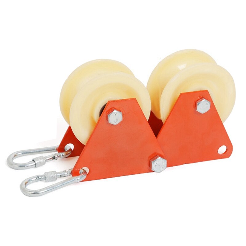 Rock Climbing Rope Edge Protector Rolling Rope Anchor Guard Roller Smooth Roofing Caving Mountaineering: Default Title