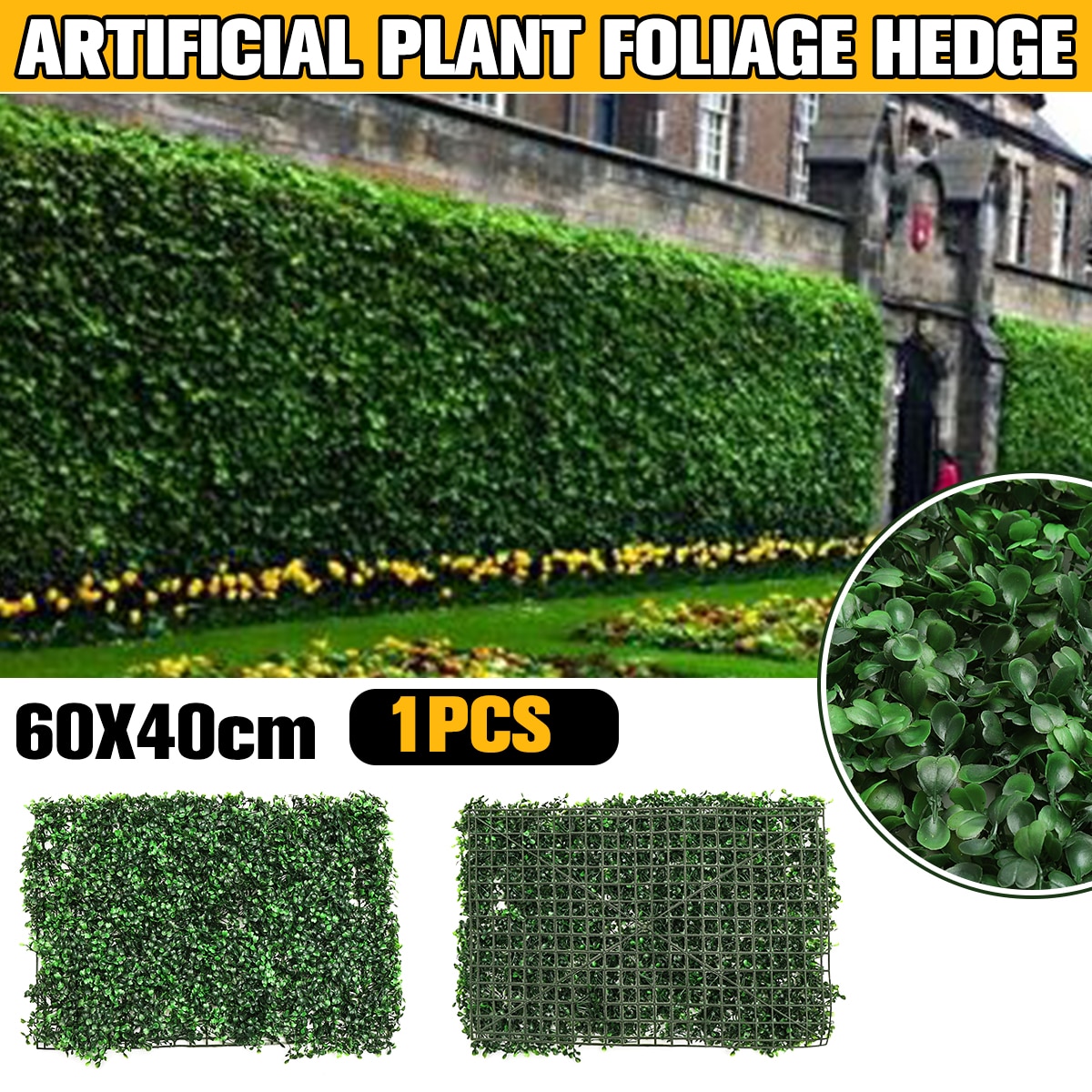 Artificial Plant Wall Garden Landscape Home Decorations Artificial Grass Lawn Turf Simulation Plants Landscaping Green