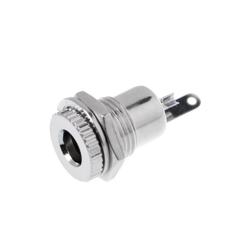 5.5 mm x 2.1mm DC Power Jack Socket Female Panel Mount Connector