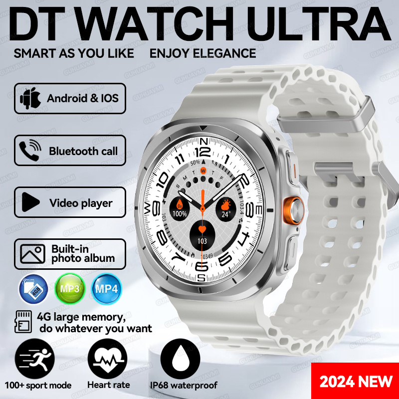 Moda Nuovo DT Orologio 7 Ultra Smart Orologio da uomo NFC GPS Riproduzione video 3D Chiamata Bluetooth Sport Auricolari TWS impermeabili Modalità Orologio: verde