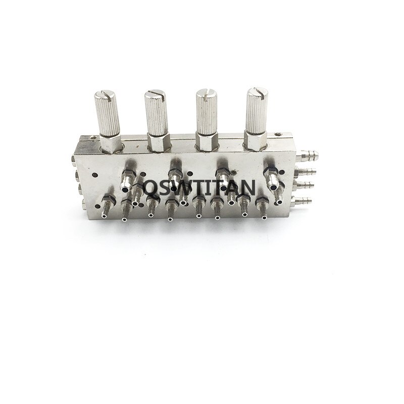Dental lab forsyningsventil 3 in 1/ 4 in 1 dental ventil kontrol dental stol luft / vand membran membran ventil