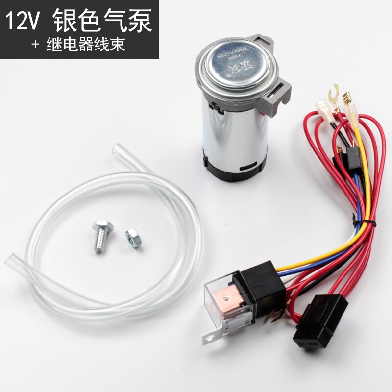 FARBIN Mini Air Compressor 12V/24V for Air Horns Super Loud Trumpet Replacement Air Pump Car Horn Accessories Compressor: FB-S10SW-12V