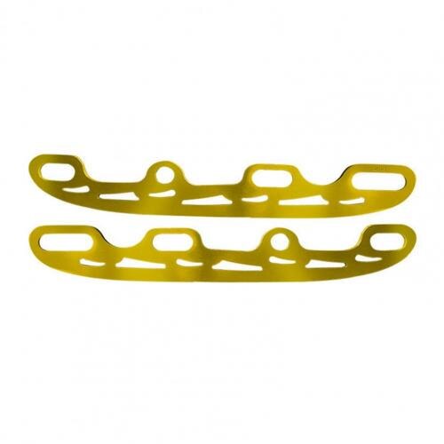 Ice Skating Blade Figure Ice Hockey Skate Replaceable For Adult Kid Roller Skates Transformer Ice-Skating Shoes: Golden S