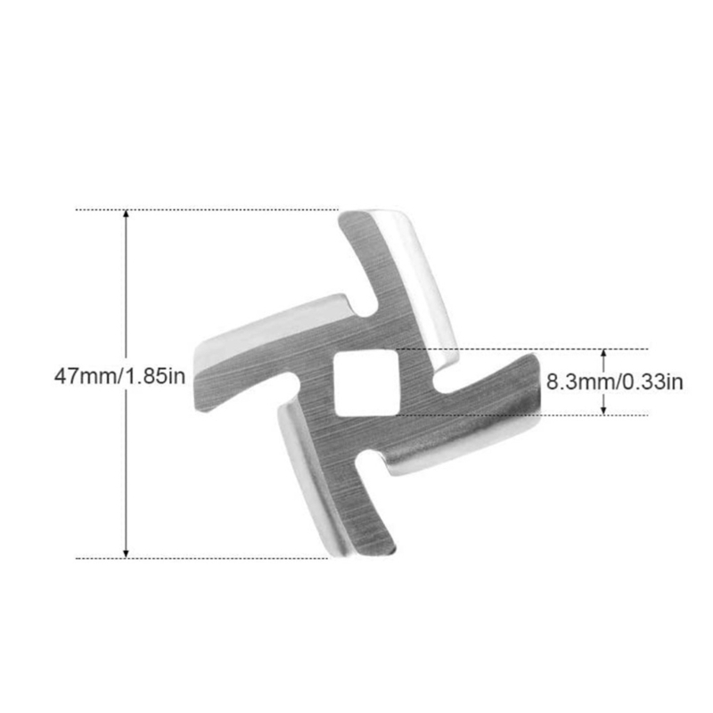 Stainless Steel Meat Grinder Plate Discs Plate Blade Mincer Plate Meat Grinder Replacement Accessories for Kitchen: Fluorescent Green