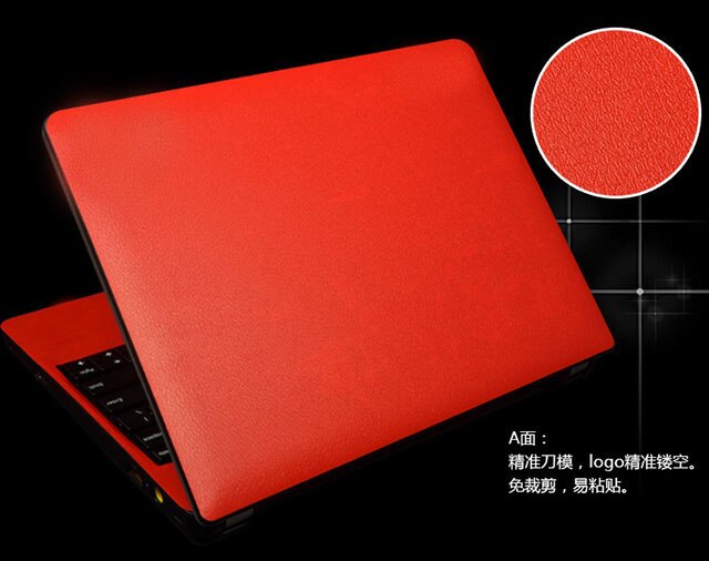 Carbon fiber Laptop Sticker Skin Decal Cover Protector for HP ProBook 430 G5 5th Generation 13.3": Red Leather skin