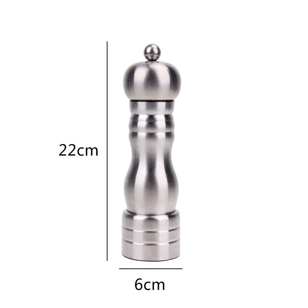 Molinillo Manual de acero inoxidable para sal, pimienta, molinillo para condimento, herramientas de cocina, accesorios de cocina, utensilios de cocina, molinillo para moler especias