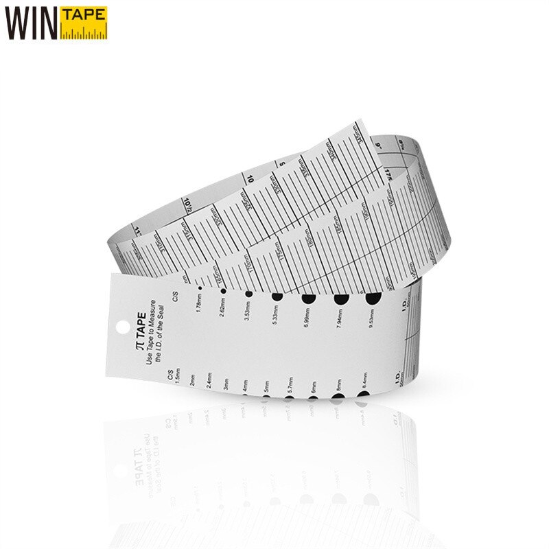 WINTAPE 120*5.2cm Measuring Ruler For Internal Diameter Range 50-375mm Woodworking Measurement Tools Pipe Diameter Tape Measure