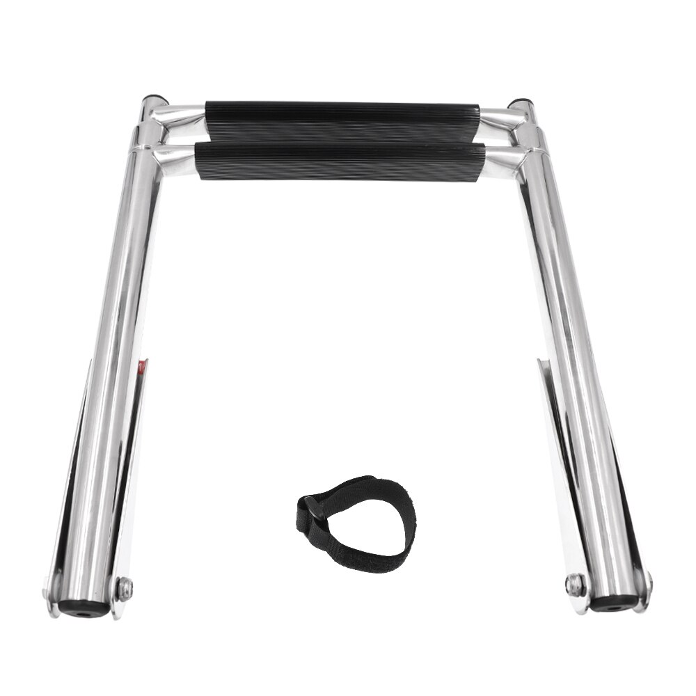 Boat Ladder Stainless Steel Telescoping 2 Step Ladder For Boat Swim Platform Marine Accessories