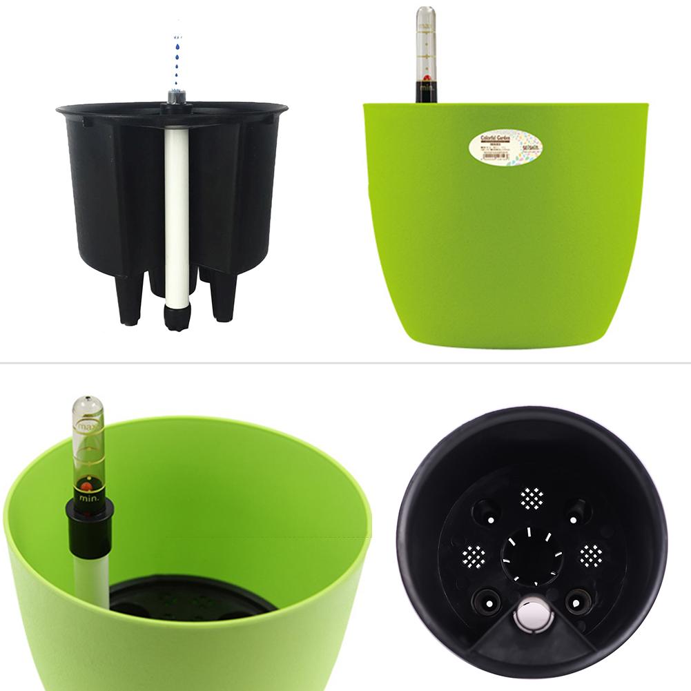 Auto Irrigate Flower Vase Automatic Watering Planter Lazy Planting Automatic Watering Flower Pot Absorbing Irrigation Flower Pot