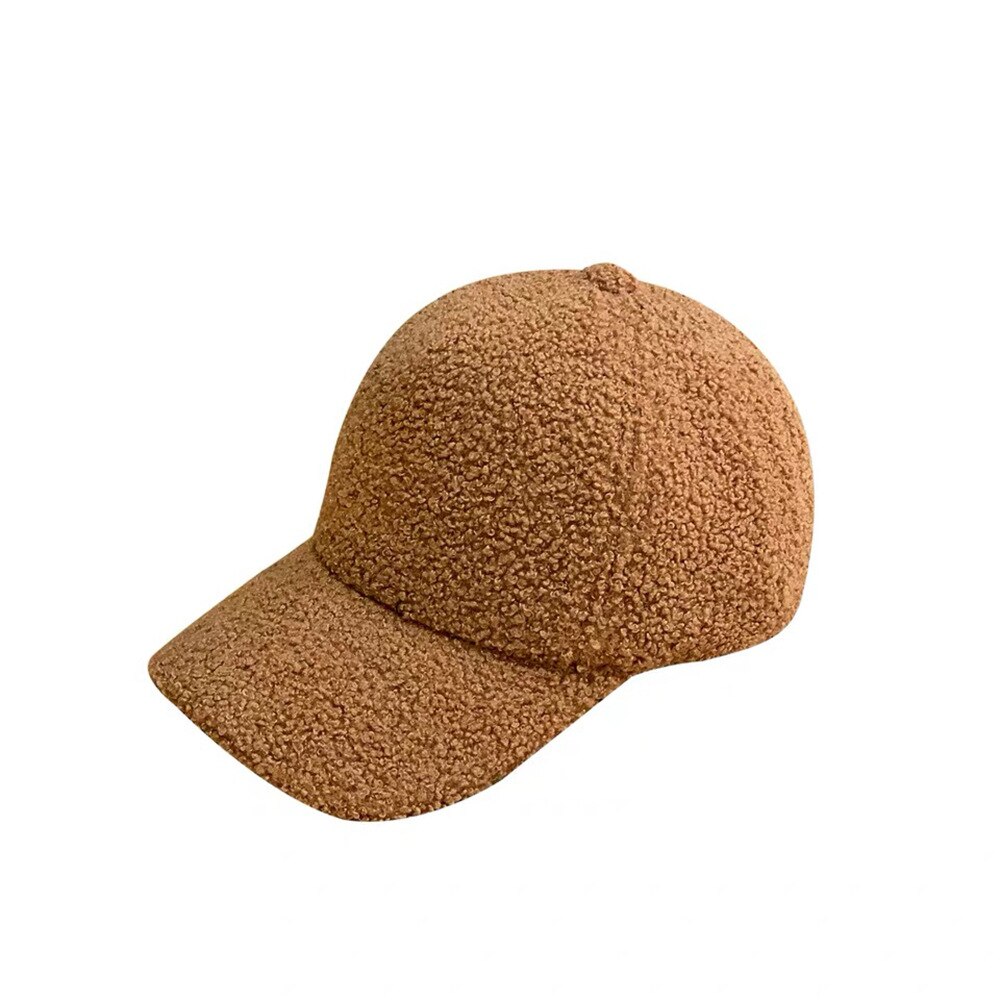 Winter Kappen für Frauen Männer Wolle Baseball Kappe Verdicken Warme Reine Farbe Casquette Hütte Männer Frauen Hüte