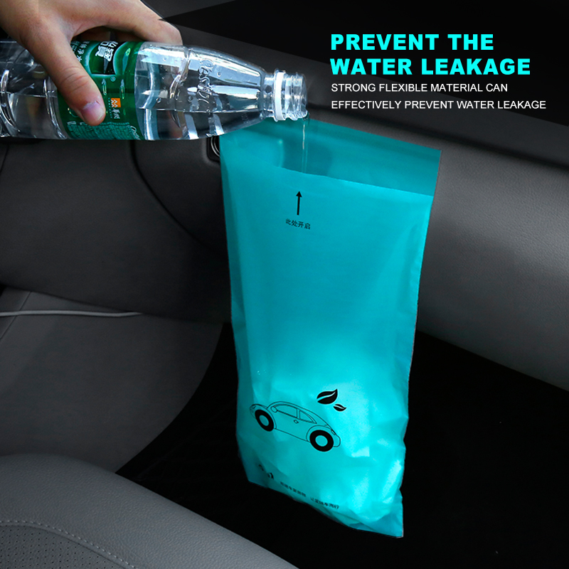 Portable Automotive Waste Storage Car Seat Back Storage Bags Car Trash Garbage Durable Car Auto Garbage Trash Can Rubbish Bags