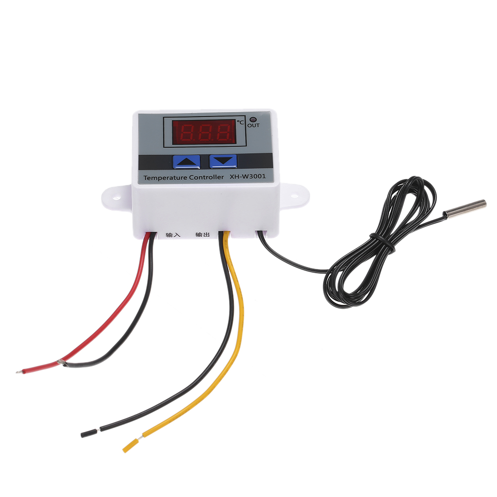 Intelligent Digital Microcomputer Temperature Controller Sensor Probe LED-Display Heating/Cooling Temperature Control Switch