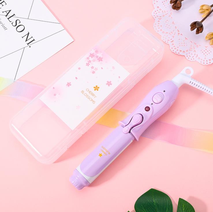 2 in 1 cartoon rol stijltang dual-use kapper dames student haar stijltang krultang draagbare elektrische spalk krultang: 03