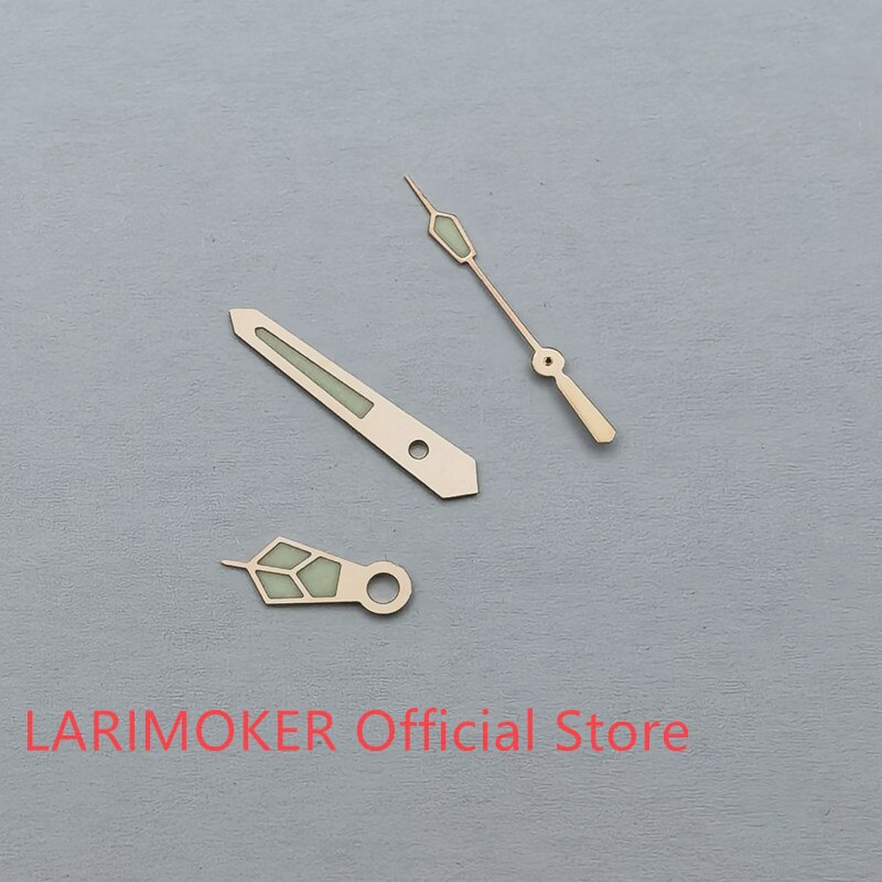 Larimoker Hand Green Glow Van Mannen Horloges Sieraden Accessoires Met NH35 NH36 Machine Beweging