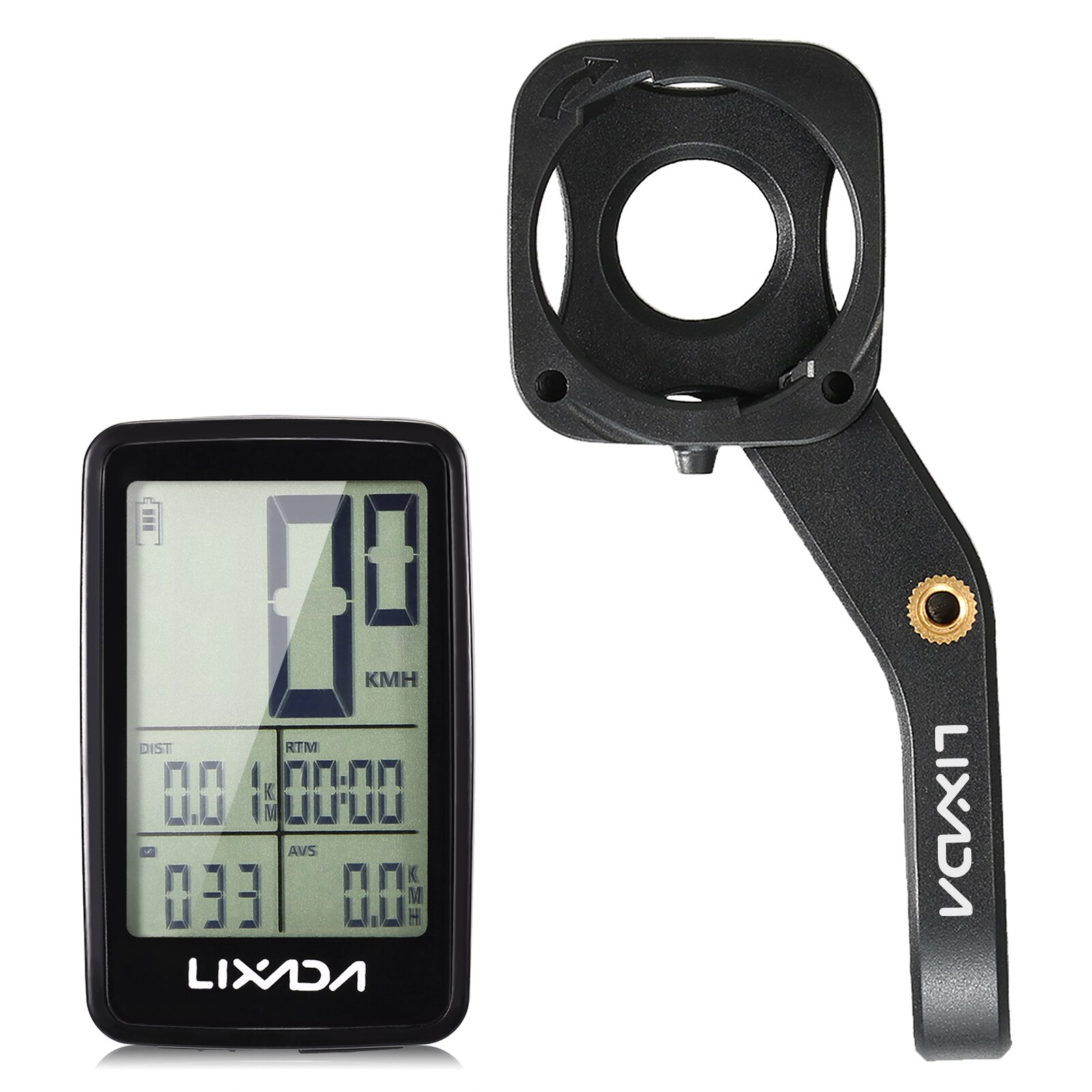 Lixada Bike Computer USB Rechargeable Wireless Bike Cycling Computer Bicycle Speedometer Odometer: Lixada computer