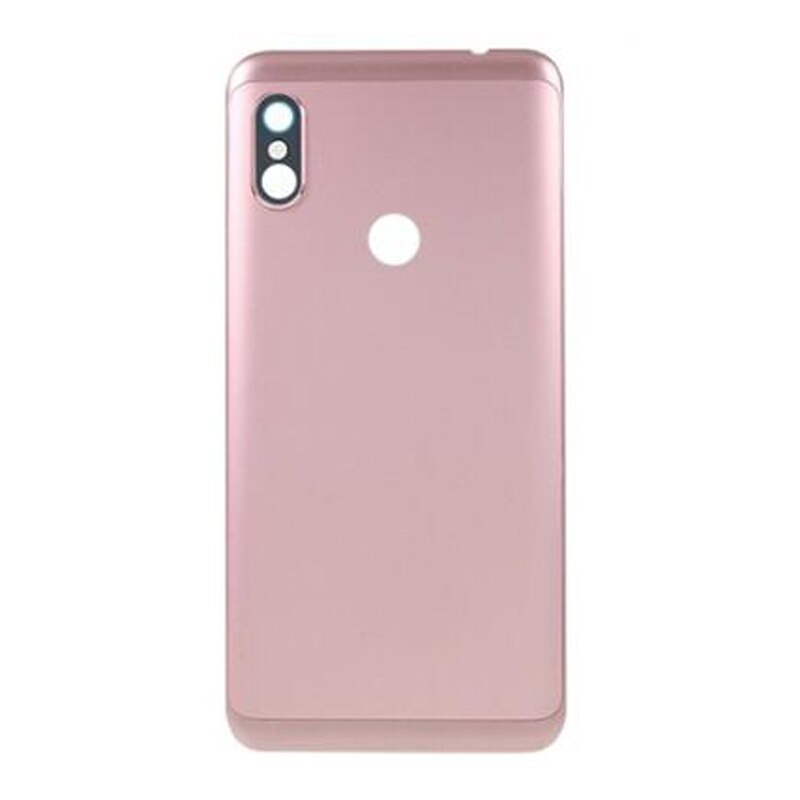 Coque de remplacement pour Xiaomi Redmi Note 5 Pro Note 6 Pro, couvercle de batterie avec autocollant adhésif: Note 6Pro Rose Gold