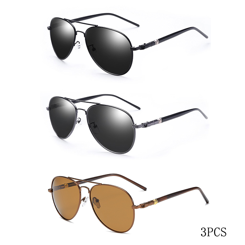 Gafas de sol polarizadas para hombre y mujer, gafas de sol reflectantes de colores, gafas de sol para conducir, lentes piloto unisex Uv400: Blanco